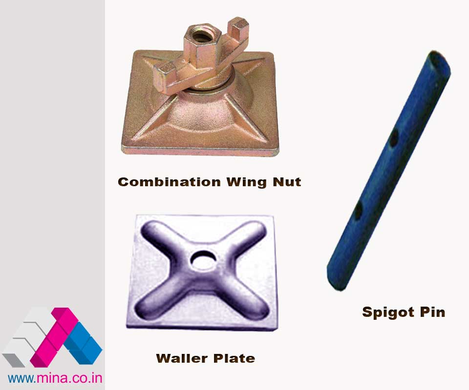 Combination-Wing-Nut-Waller-Plate-Waller-Holder-Spigot-Pin