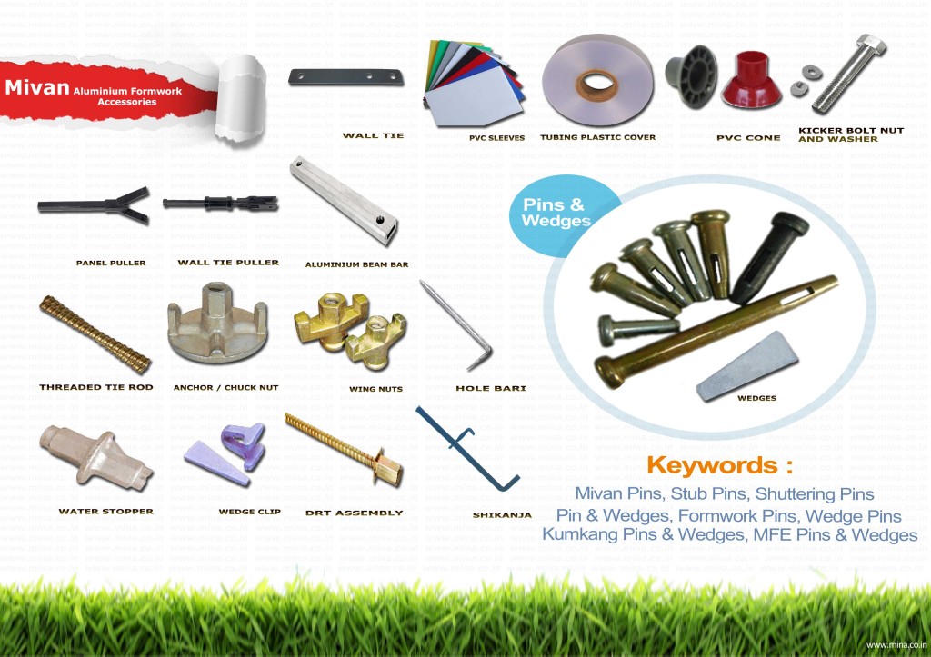 Mivan Accessories, Mivan Catalog, Mivan Consumables